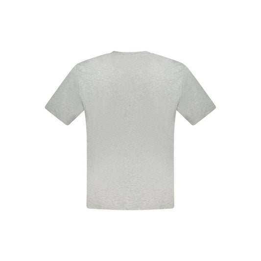 Brown Cotton Men T-Shirt-North Sails-LabelTerrace.com