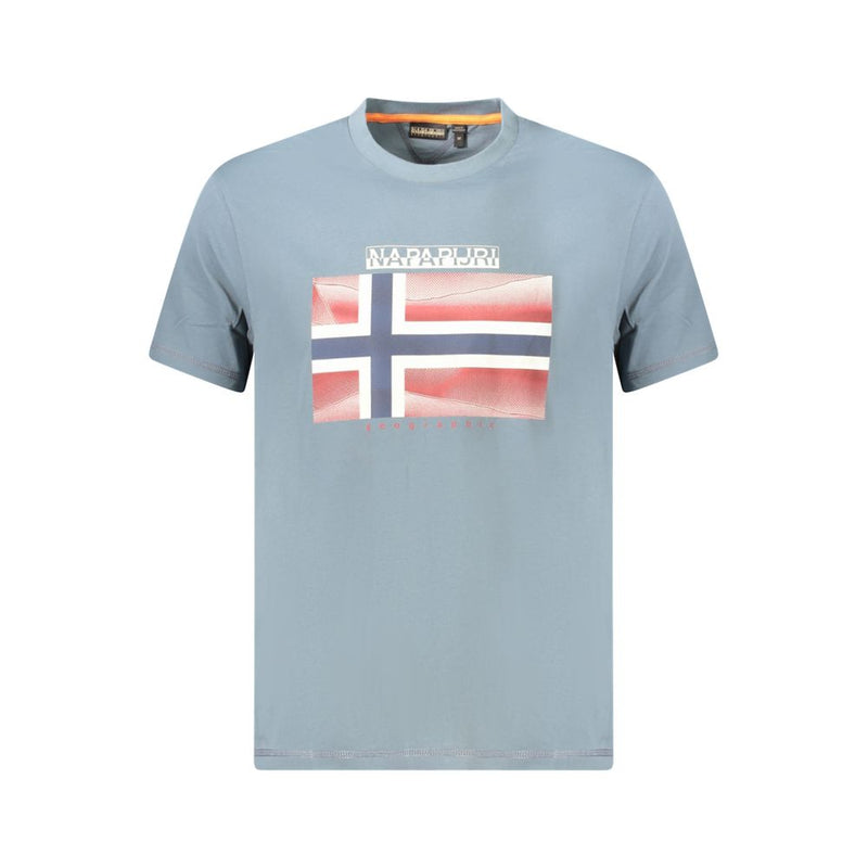 Brown Cotton Men T-Shirt