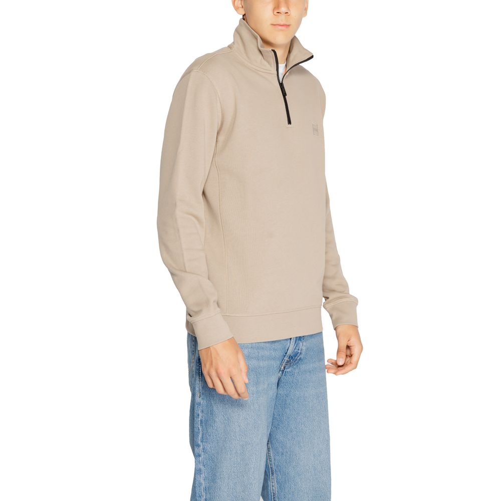 Brown Cotton Sweatshirt