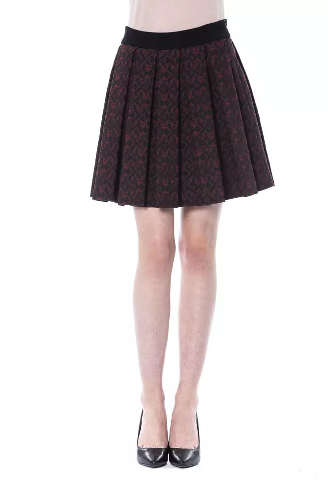 Brown Cotton Women Skirt-BYBLOS-LabelTerrace.com