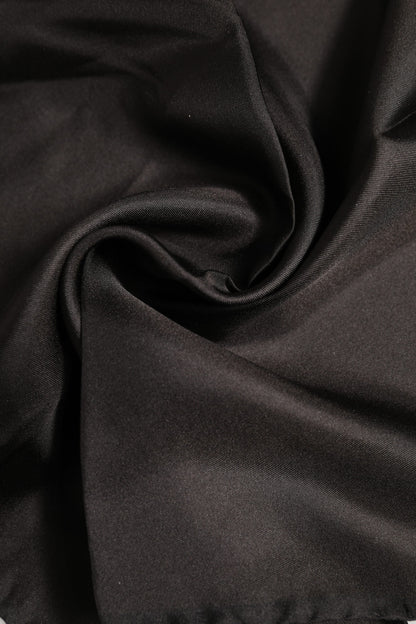 Brown DG Crown Silk Square Men Foulard Scarf-Dolce & Gabbana-LabelTerrace.com