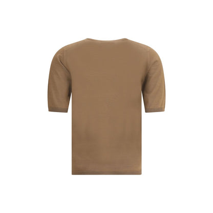 Brown Fleece Wool Top