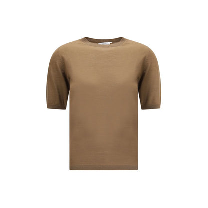 Brown Fleece Wool Top