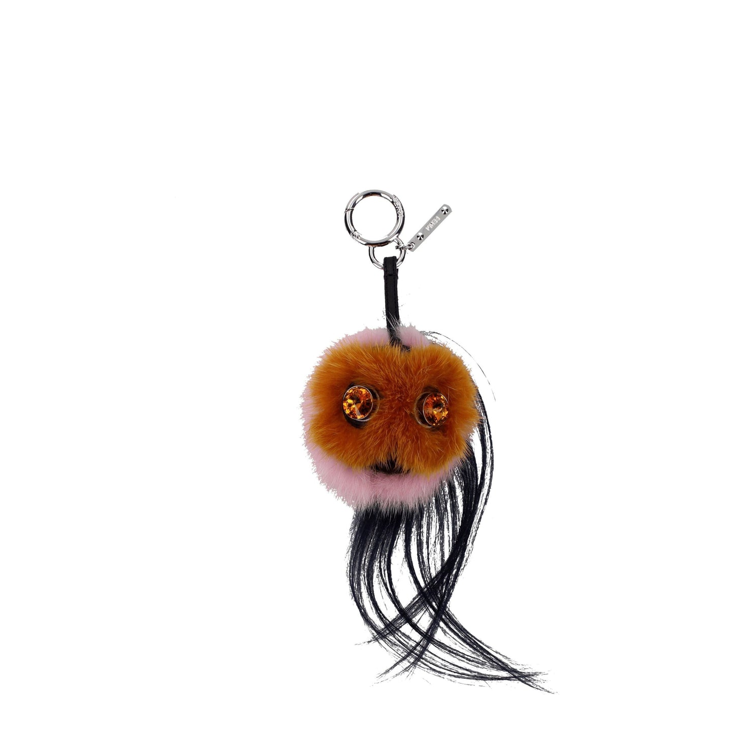 Brown Fur Keychains