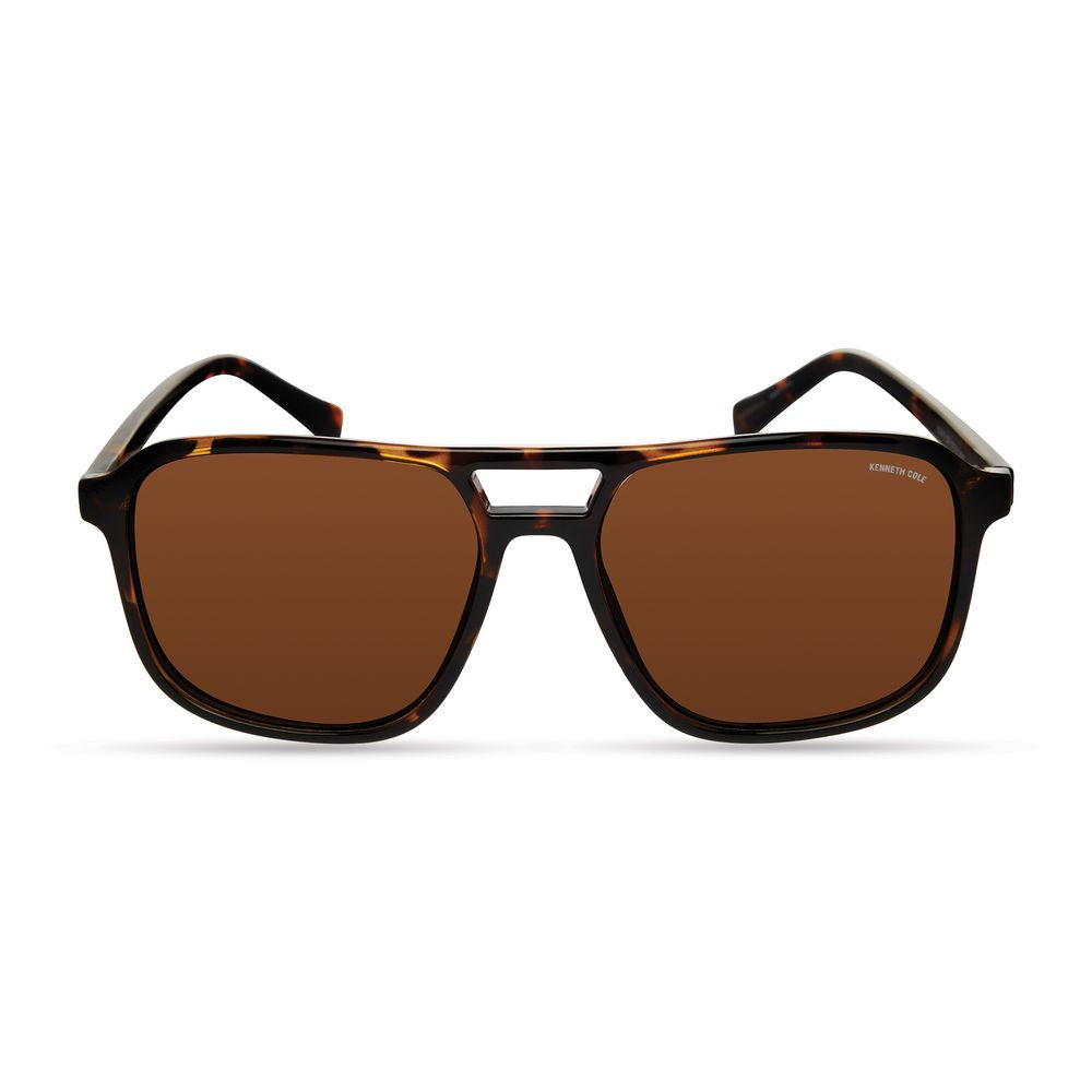Brown Injected Sunglasses-Kenneth Cole-LabelTerrace.com