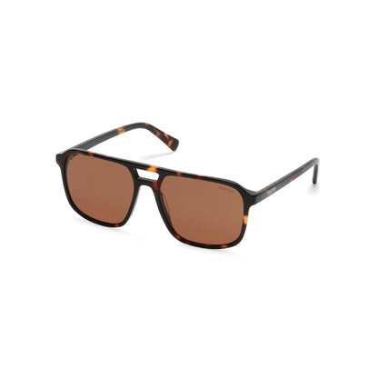 Brown Injected Sunglasses-Kenneth Cole-LabelTerrace.com