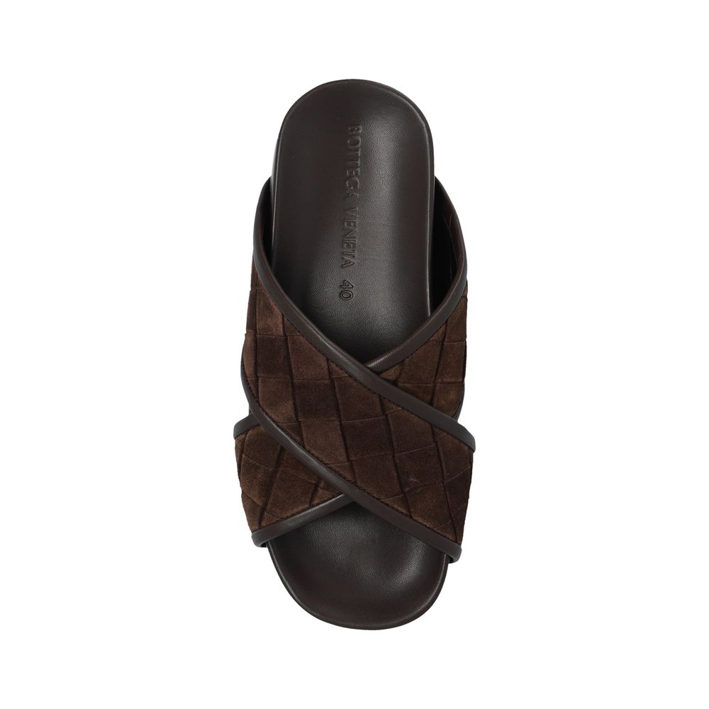 Tarik Criss Cross Sandal-Bottega Veneta-LabelTerrace.com
