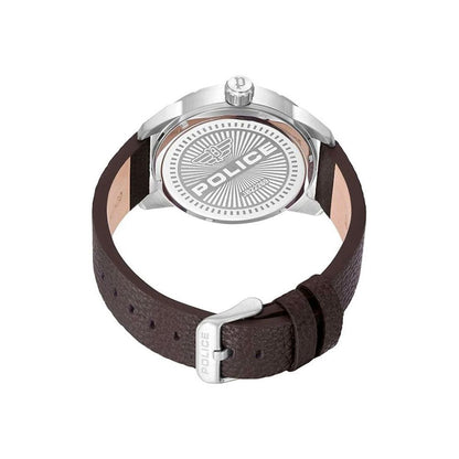 Brown Leather Dress Watch