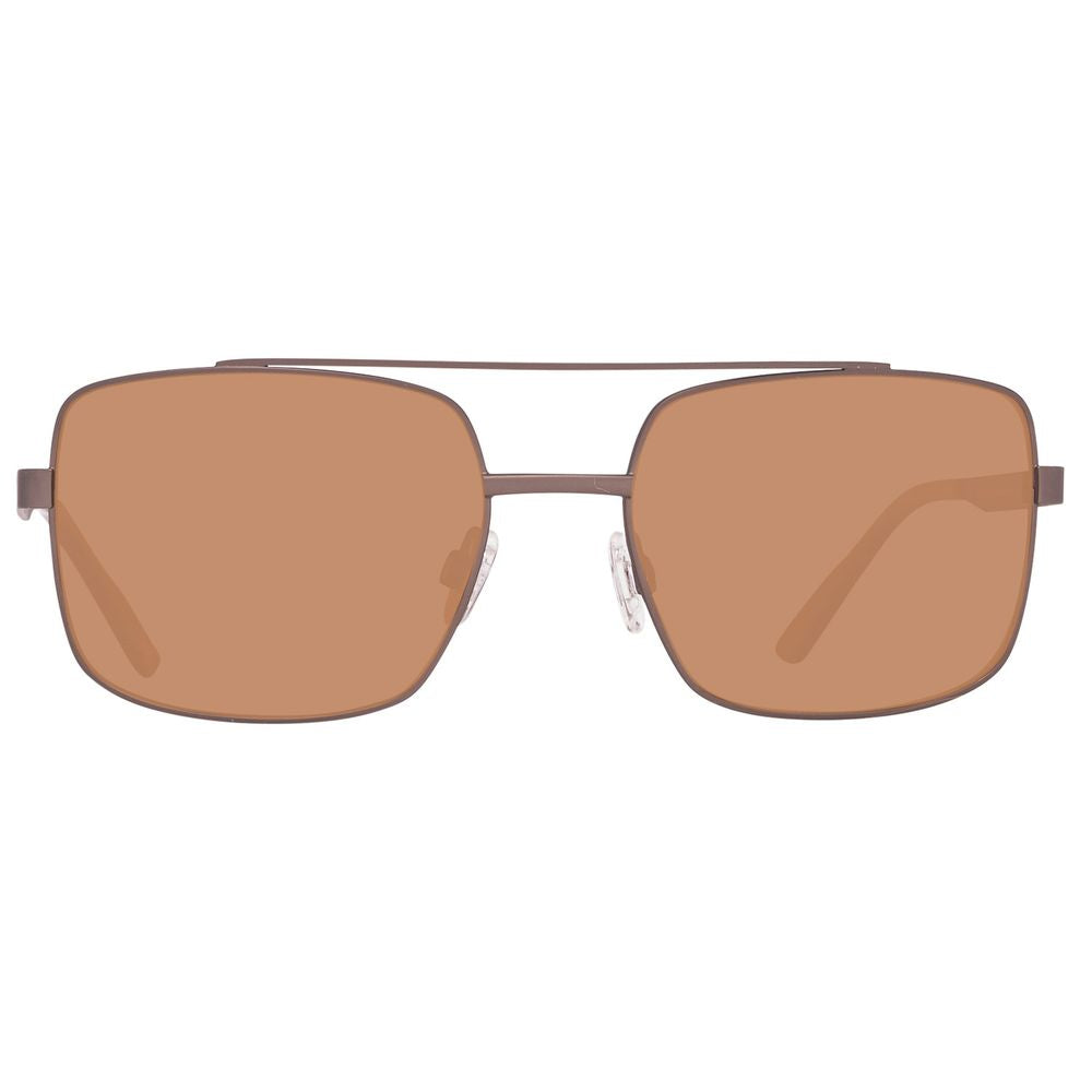 Brown Metal Sunglasses-Helly Hansen-LabelTerrace.com