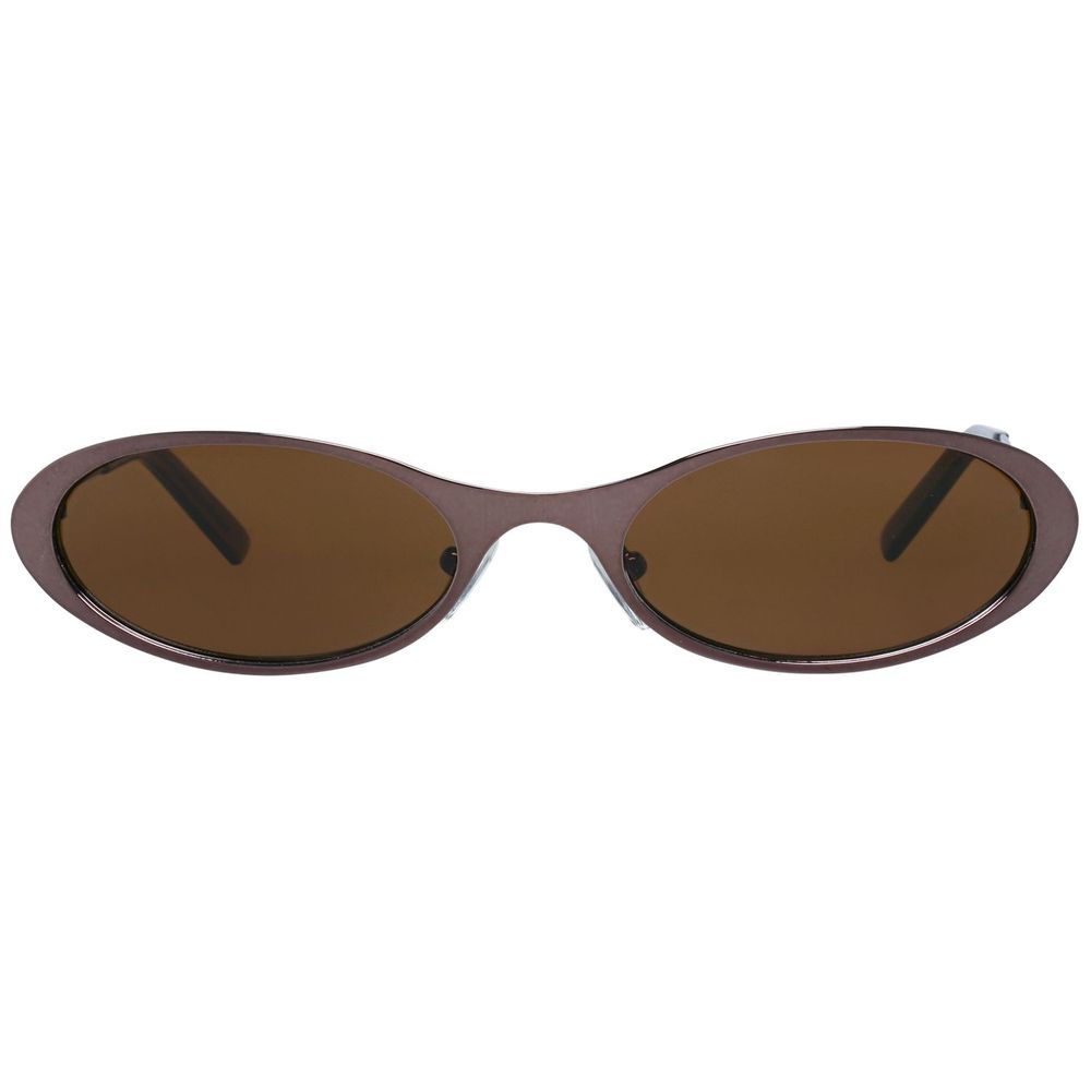 Brown Metal Sunglasses-More & More-LabelTerrace.com