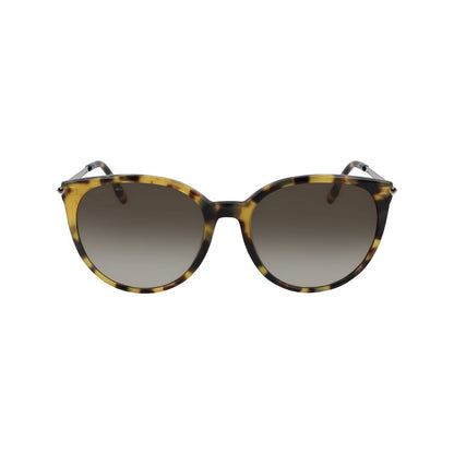 Brown Metal Sunglasses-Lacoste-LabelTerrace.com