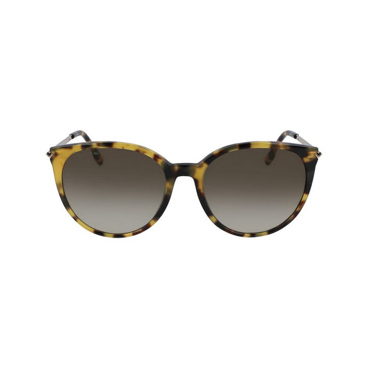 Brown Metal Sunglasses-Lacoste-LabelTerrace.com