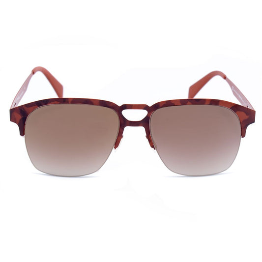Brown Metal Sunglasses