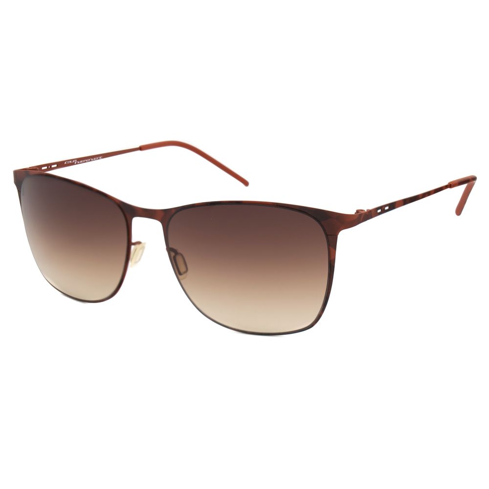 Brown Metal Sunglasses