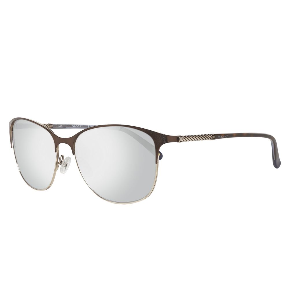 Brown Metal Sunglasses-Gant-LabelTerrace.com