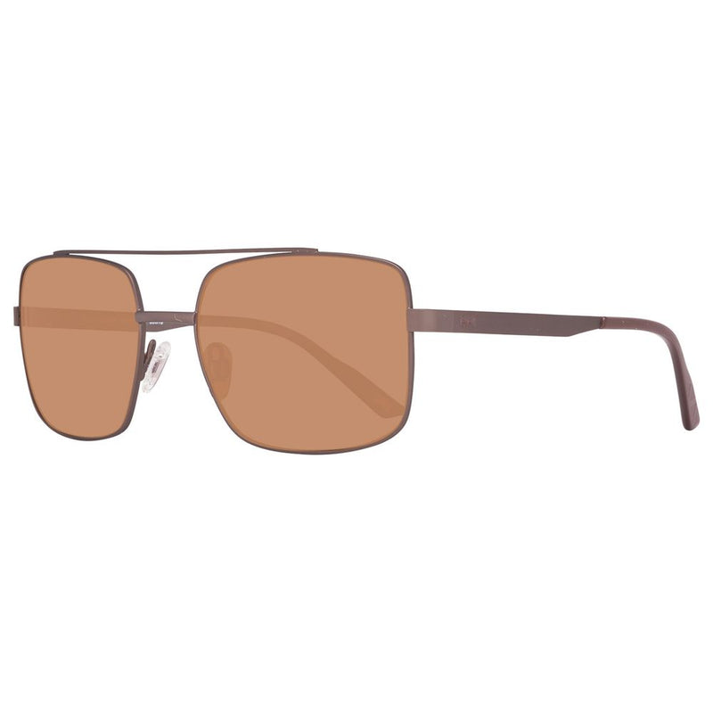 Brown Metal Sunglasses-Helly Hansen-LabelTerrace.com