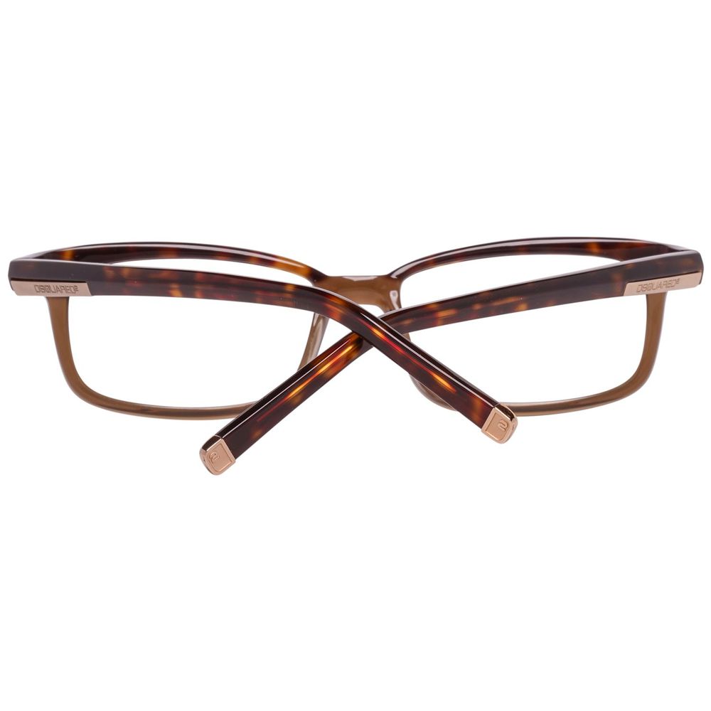 Brown Plastic Frames-Dsquared²-LabelTerrace.com