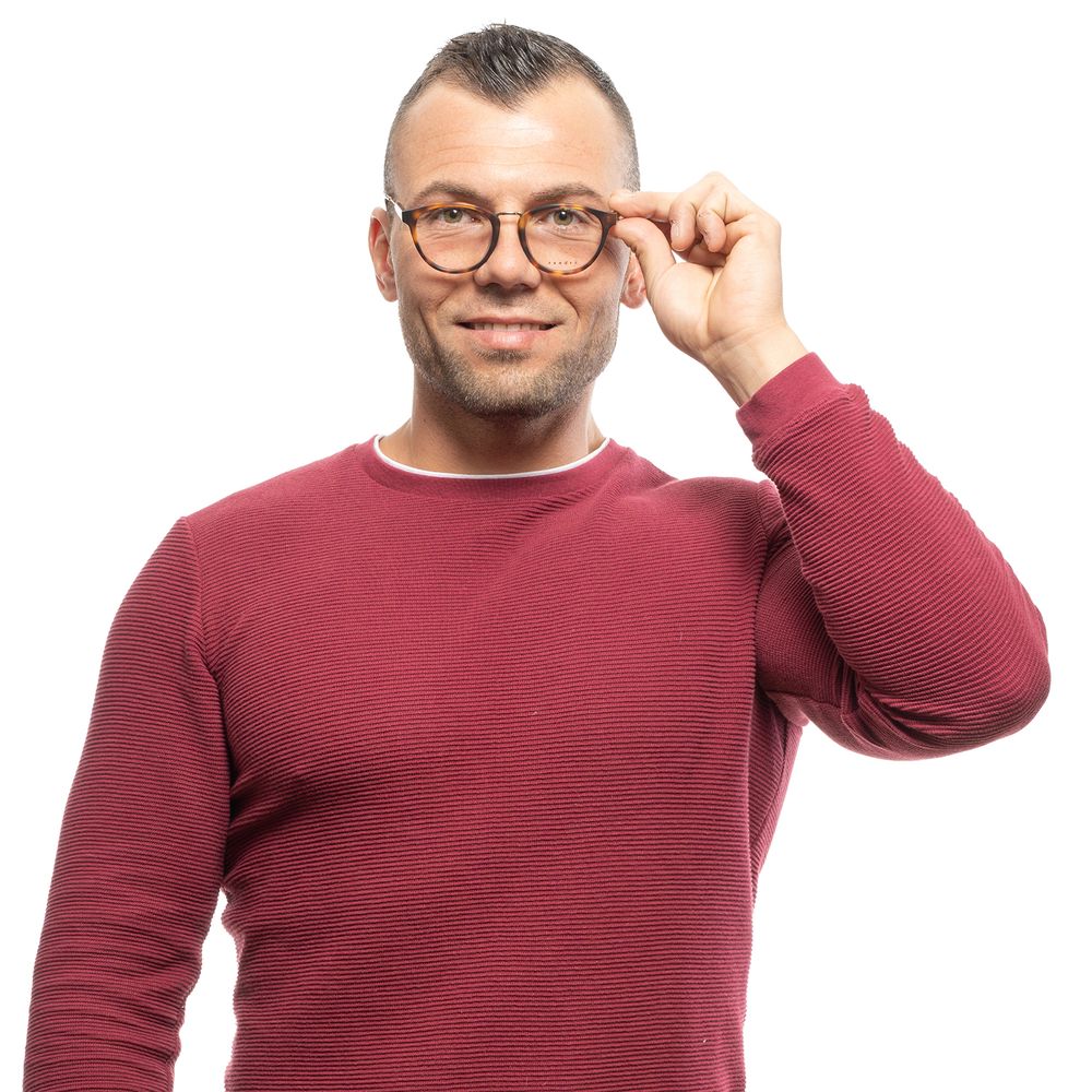 Brown Men Glasses Frame