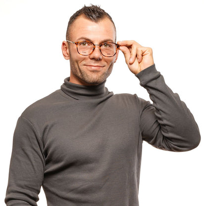 Brown Men Glasses Frame