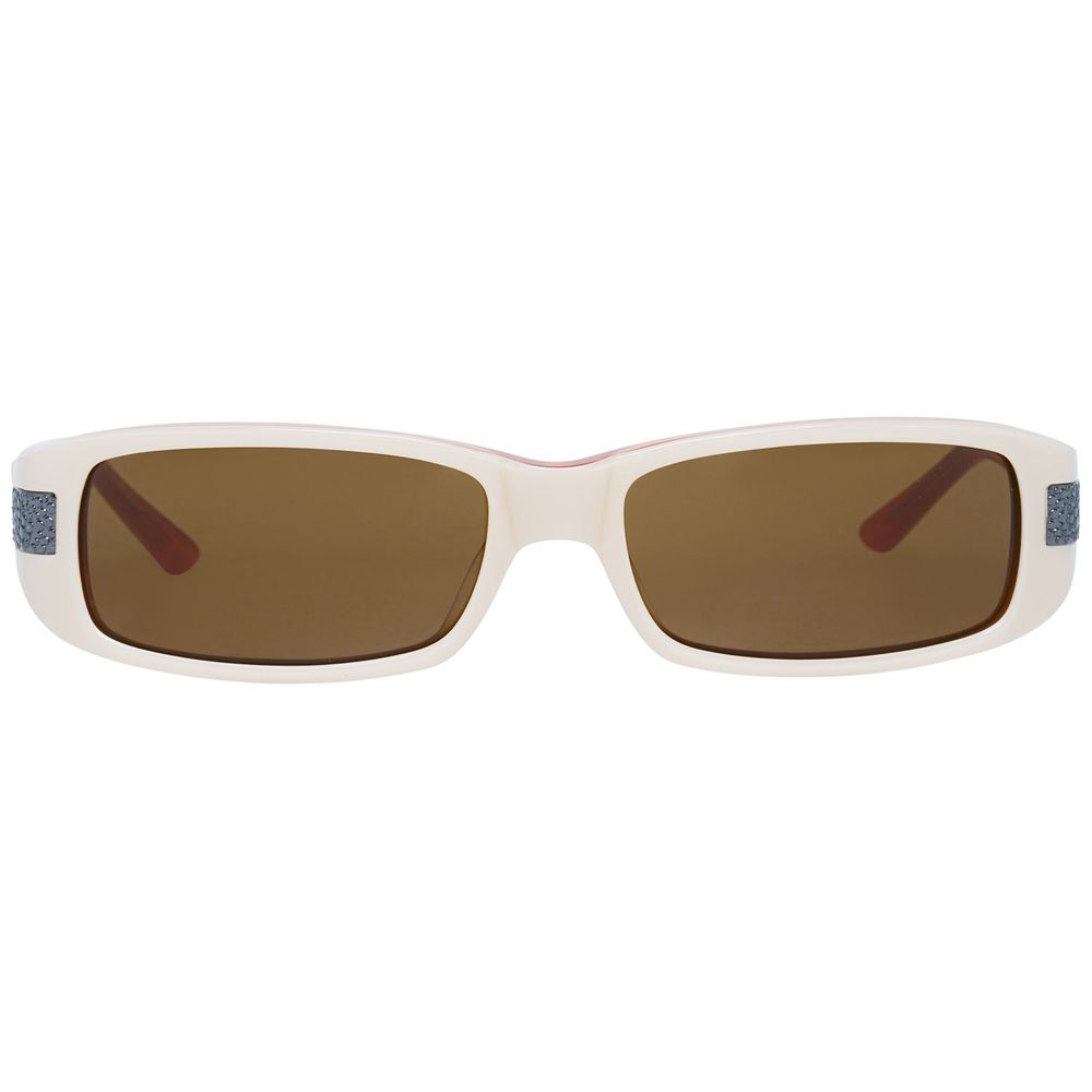 Brown Plastic Sunglasses-More & More-LabelTerrace.com