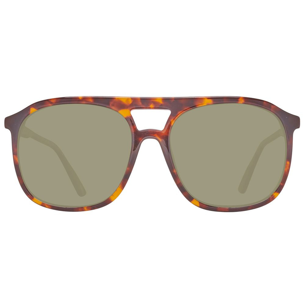 Brown Plastic Sunglasses-Helly Hansen-LabelTerrace.com
