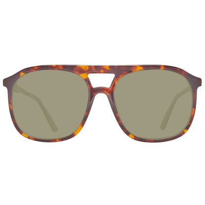 Brown Plastic Sunglasses-Helly Hansen-LabelTerrace.com