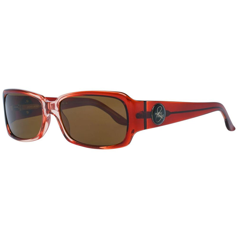 Brown Plastic Sunglasses-More & More-LabelTerrace.com