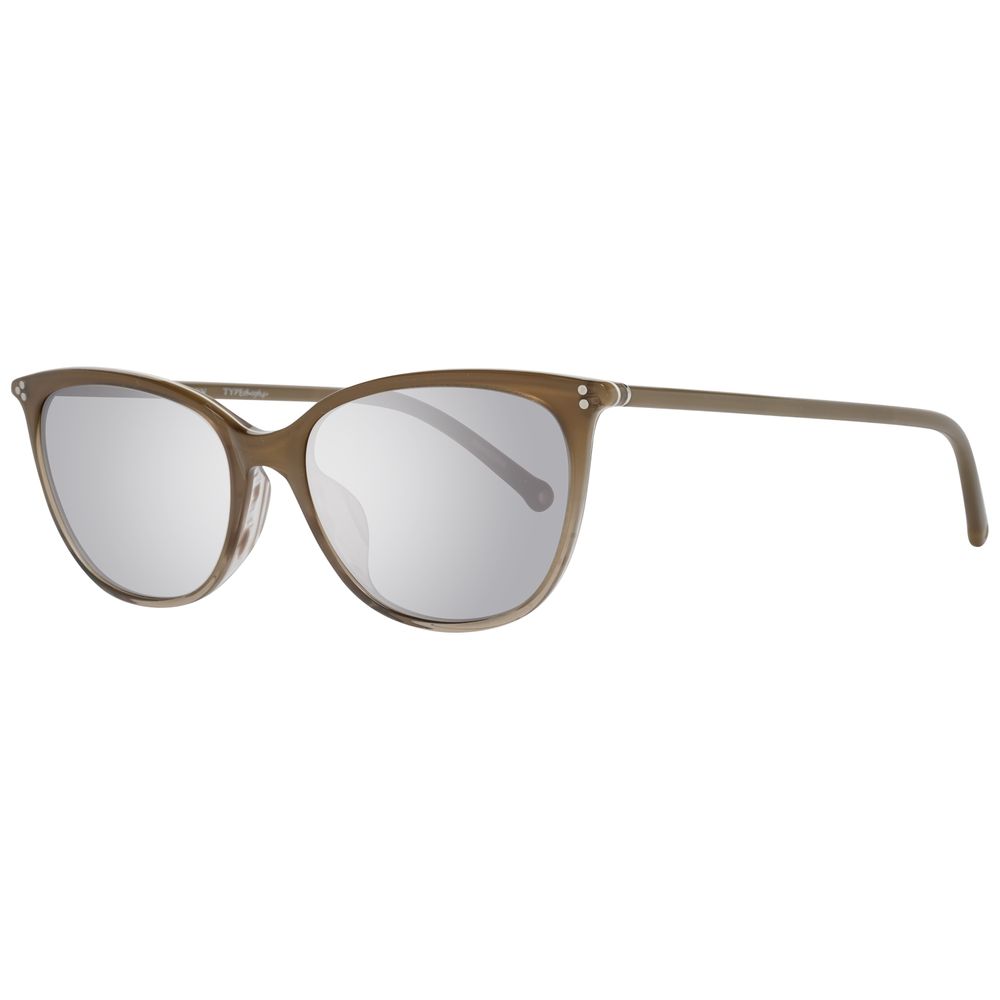 Brown Plastic Sunglasses-Hally&Son-LabelTerrace.com