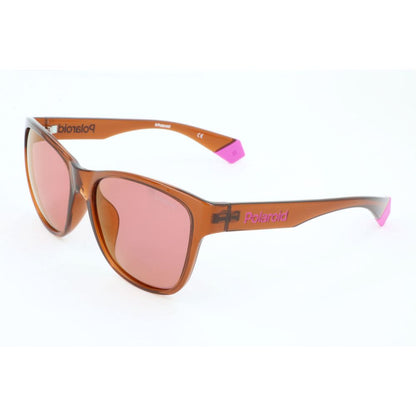 Brown Polycarbonate Sunglasses-Polaroid-LabelTerrace.com