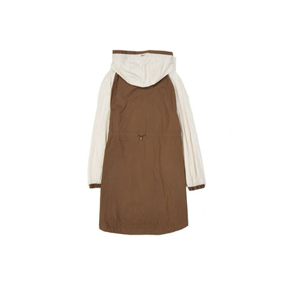 Brown Polyester Coat