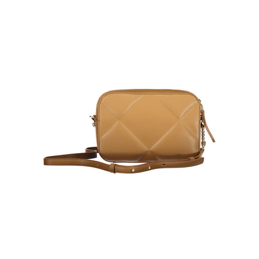 Brown Polyester Handbag-Calvin Klein-LabelTerrace.com
