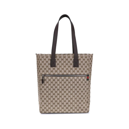 Brown Polyester Handbag