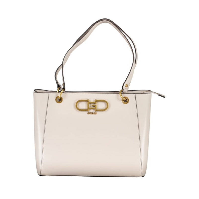 Brown Polyethylene Women Handbag-Guess Jeans-LabelTerrace.com