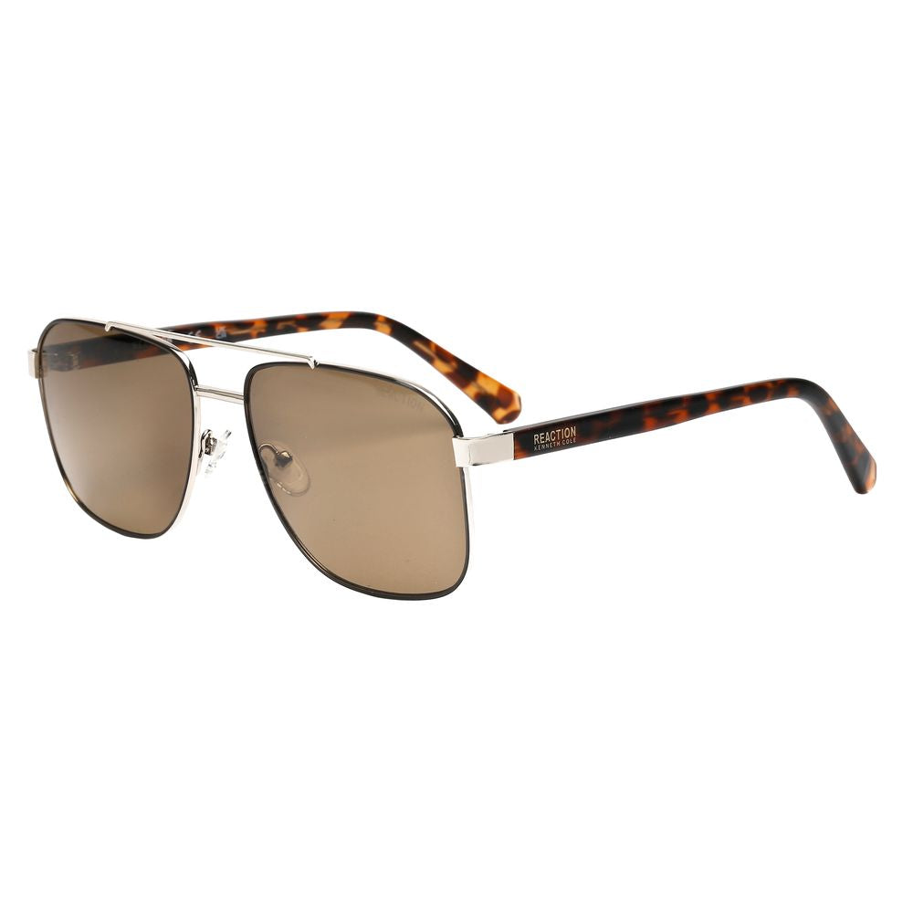 Brown Resin Sunglasses-Kenneth Cole-LabelTerrace.com