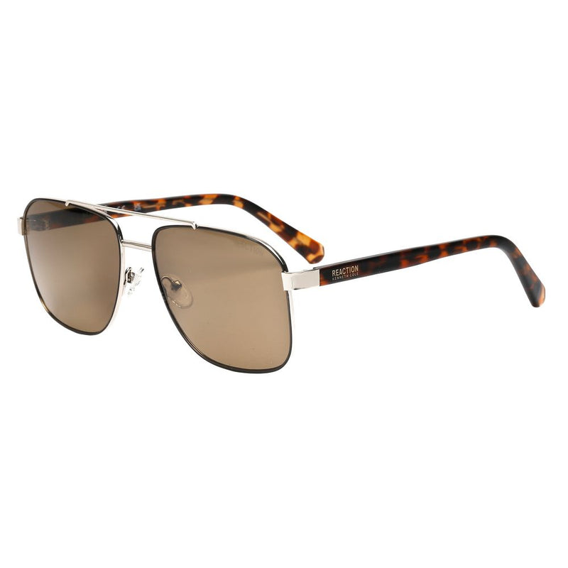 Brown Resin Sunglasses-Kenneth Cole-LabelTerrace.com