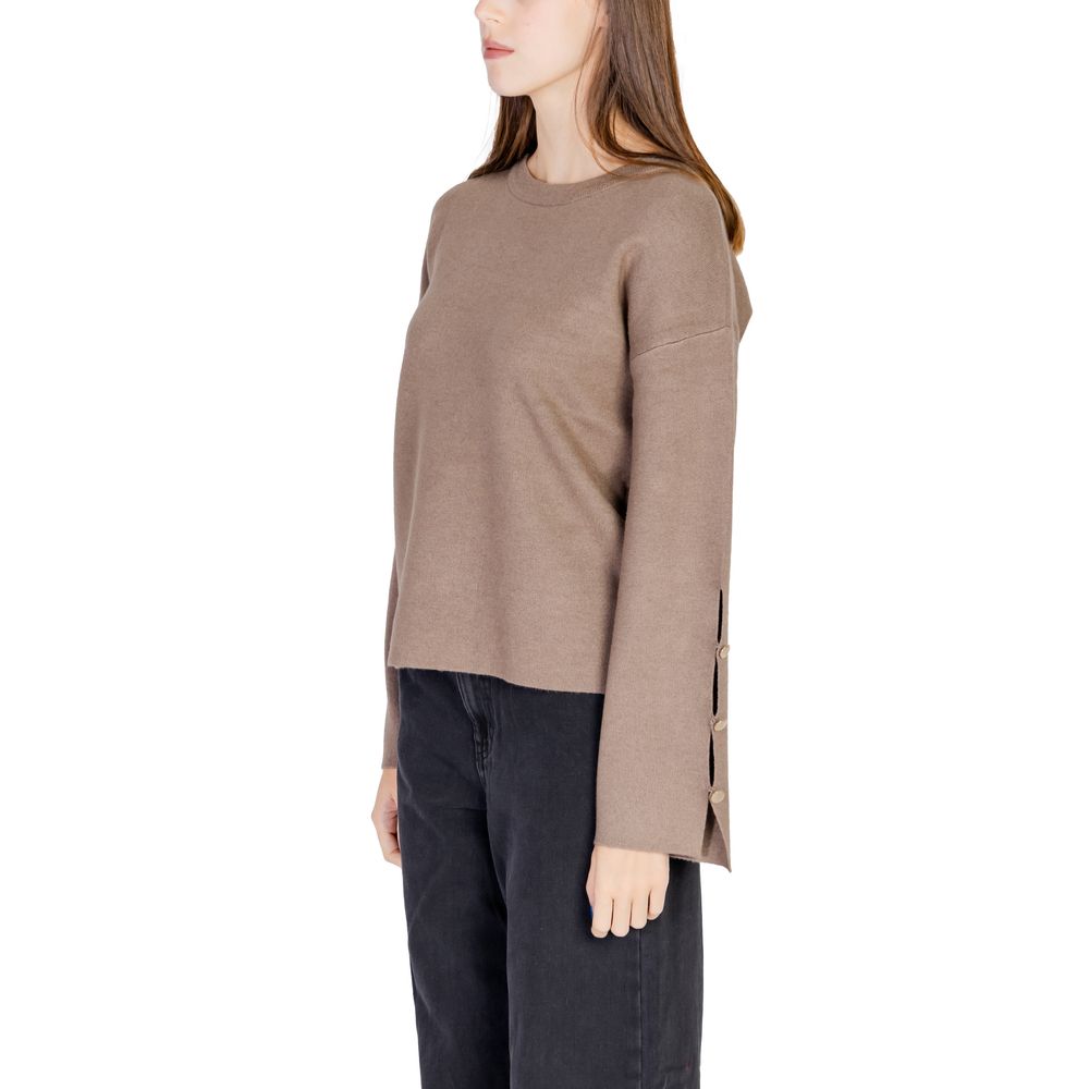 Brown Viscose Sportswear