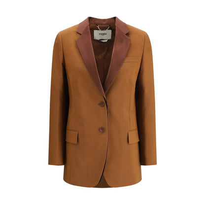 Brown Wool Blazer