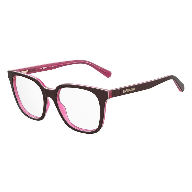 Burgundy Acetate Frames-Love Moschino-LabelTerrace.com