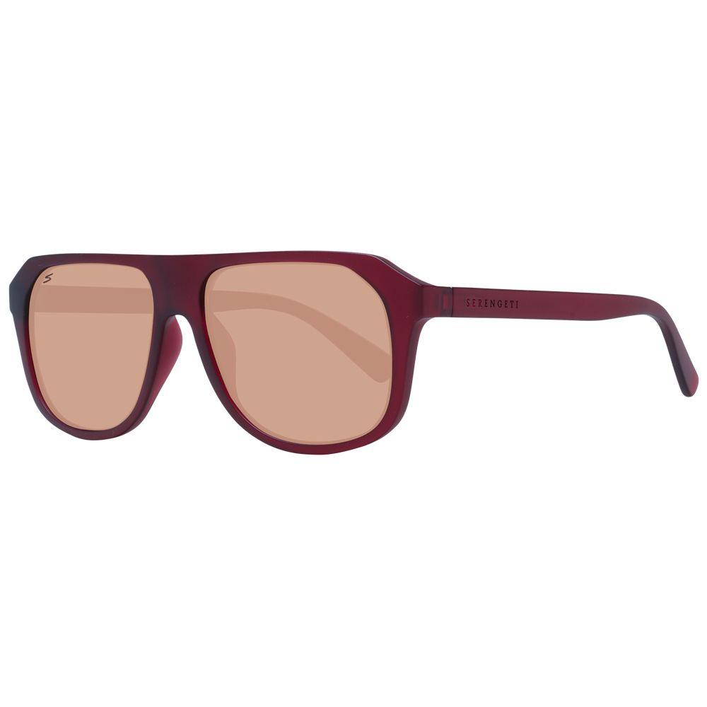 Burgundy Men Sunglass