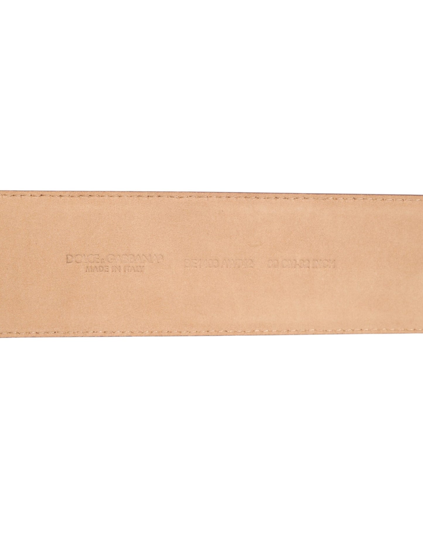 Burgundy Leather Gold Metal Buckle Women Belt-Dolce & Gabbana-LabelTerrace.com