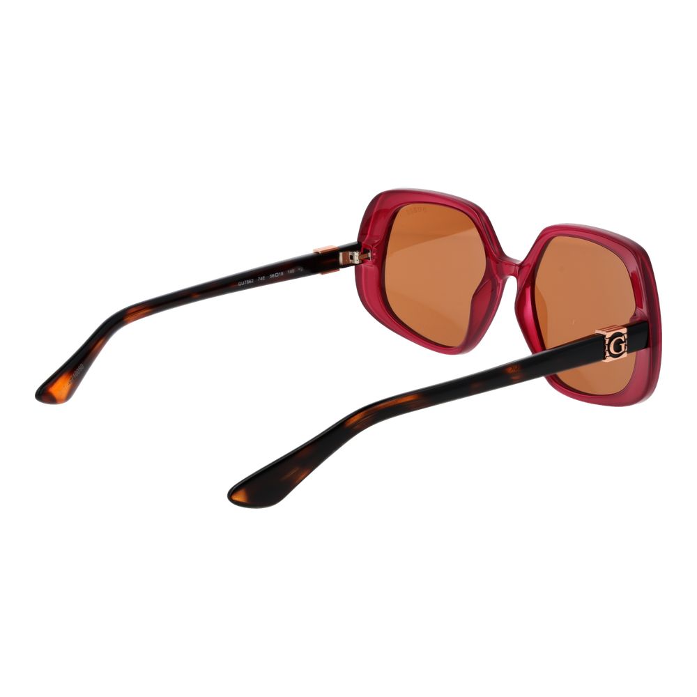 Burgundy Women Sunglass
