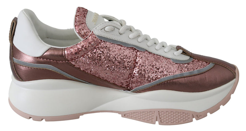Candyfloss Glitter Sneaker Euphoria-Jimmy Choo-LabelTerrace.com