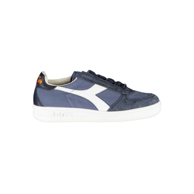 Chic Blue Contrast Lace-Up Sneakers-Diadora-LabelTerrace.com