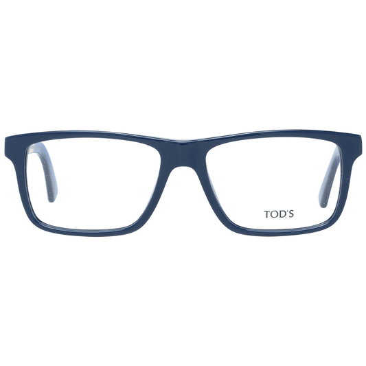 Chic Blue Rectangular Men's Eyewear-Tod's-LabelTerrace.com