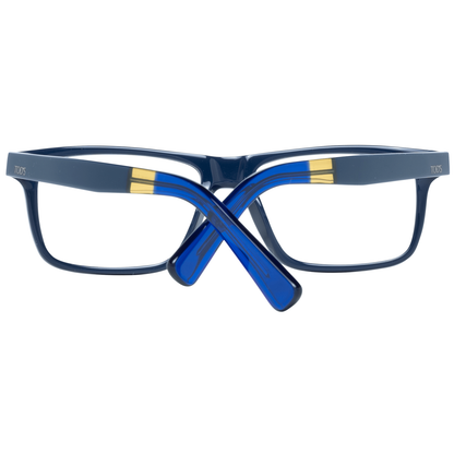 Chic Blue Rectangular Men's Eyewear-Tod's-LabelTerrace.com