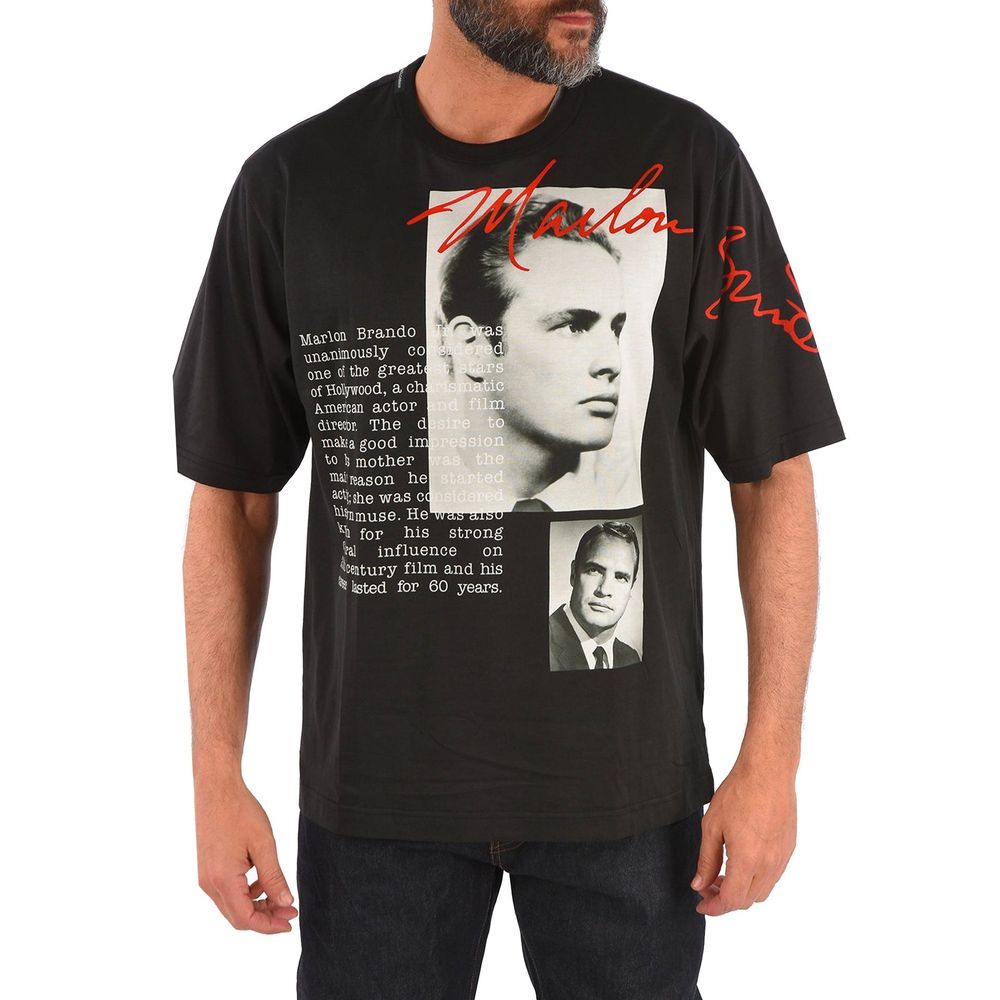 Cotton T-Shirt-Dolce & Gabbana-LabelTerrace.com