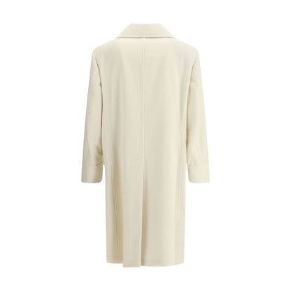 Cream Cashmere Coat
