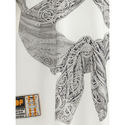 Cream Cotton T-Shirt