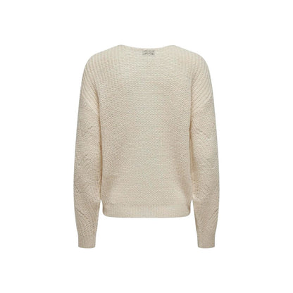 Cream Marabou Sweater