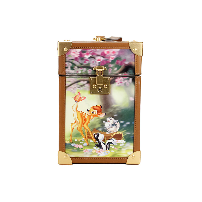 Disney Bambi 3D Trunk Printed PVC Top Handle Clutch Handbag-Kate Spade-LabelTerrace.com
